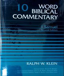 WORD BIBLICAL COMMENTARY: VOL.10 – 1 SAMUEL